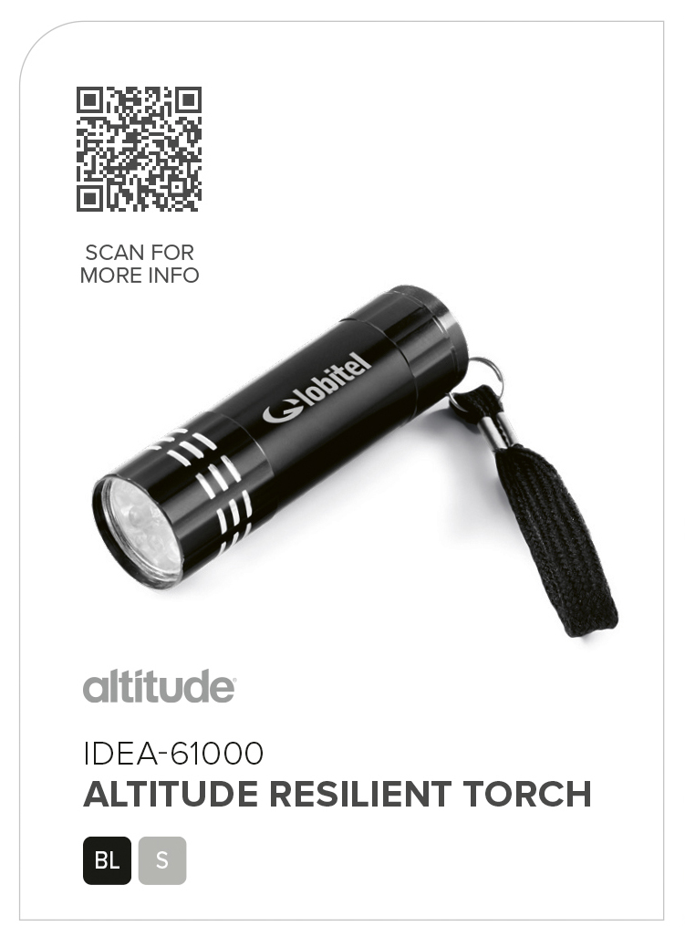 IDEA-61000 - Altitude Resilient Torch - Catalogue Image